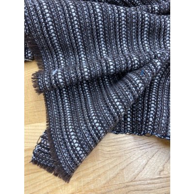 画像5: 生地: ボーダーウール(茶系)