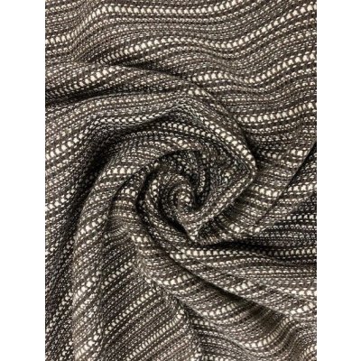 画像6: 生地: ボーダーウール(茶系)