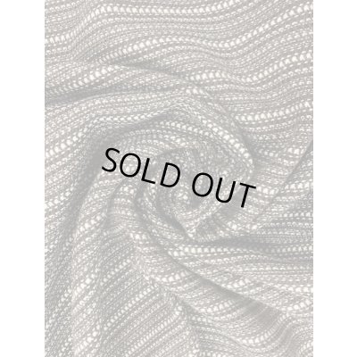 画像6: 生地： ボーダーウール（茶系）