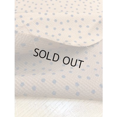 画像4: 生地：水玉柄ポリエステル（茶／黒）