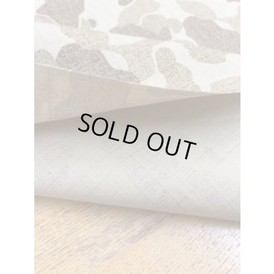 画像4: 生地： 迷彩柄綿リップストップ（ベージュ）