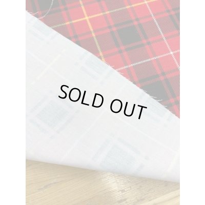 画像3: 生地：タータンチェック柄TCツイル（赤）