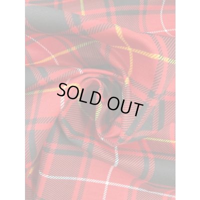 画像6: 生地：タータンチェック柄TCツイル（赤）