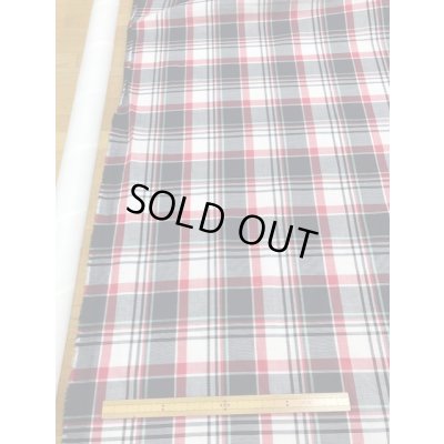 画像3: 生地：チェック柄綿（白赤紺）