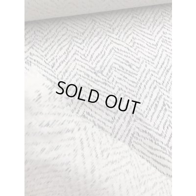 画像5: 生地：シェブロン柄シルク（ベージュ／グレー・黒）