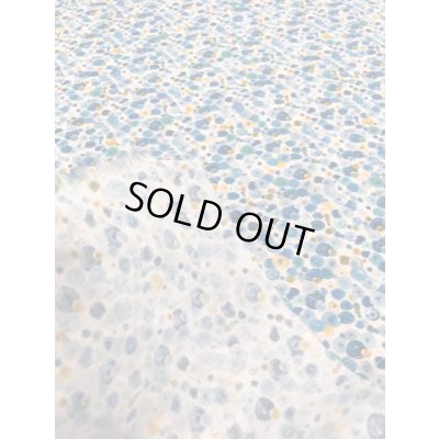 画像5: 生地：水彩丸柄（白／青系）