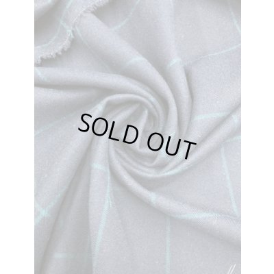 画像6: 生地:格子柄ウール(紺/緑)