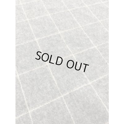 画像3: 生地：格子柄ウール（グレー）