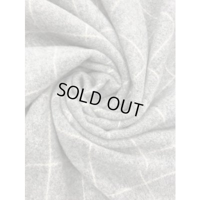 画像7: 生地：格子柄ウール（グレー）