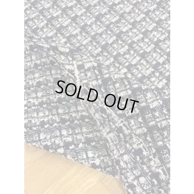 画像4: 生地:ポリ混ファンシーヤーンツイード(紺)