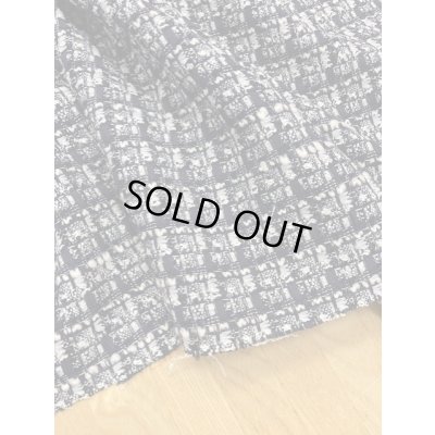 画像5: 生地:ポリ混ファンシーヤーンツイード(紺)