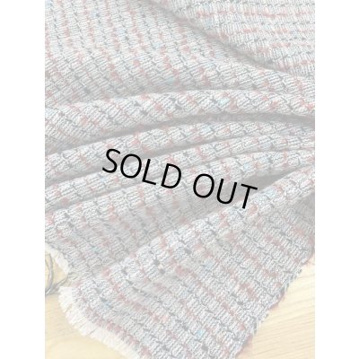 画像6: 生地：ポリ混リングヤーンツイード（グレー／エンジ）