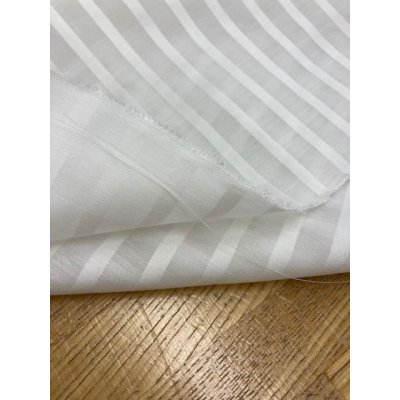 画像3: 生地：ストライプ織りポリエステル（白）