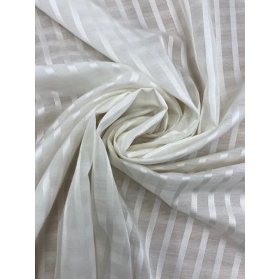 画像6: 生地：ストライプ織りポリエステル（白）