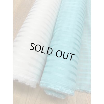 画像8: 生地：ストライプ織りポリエステル（グリーン）