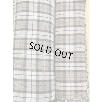 画像7: 生地：チェック柄ウール（オレンジ系）