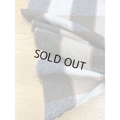 画像5: 生地：ブロックチェック柄ウール（茶系）