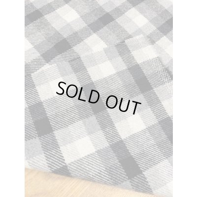 画像3: 生地：チェック柄ウール（モノクロ）