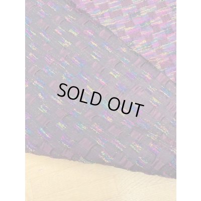 画像3: 生地：シルクジャガード（エンジ系）