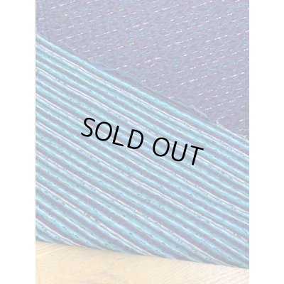 画像3: 生地：シルク混ジグザグ柄ジャガード（ブルー系）