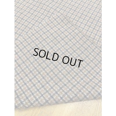 画像3: 生地:ポリ混チェック柄ウール(茶/黒)