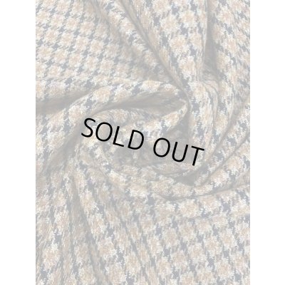 画像6: 生地:ポリ混チェック柄ウール(茶/黒)