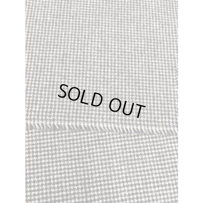 画像3: 生地：千鳥格子柄ウール（白／黒）