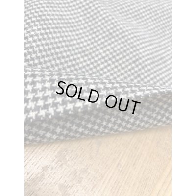 画像4: 生地：千鳥格子柄ウール（白／黒）