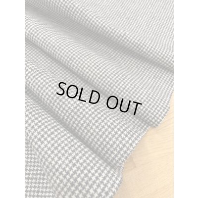 画像5: 生地：千鳥格子柄ウール（白／黒）
