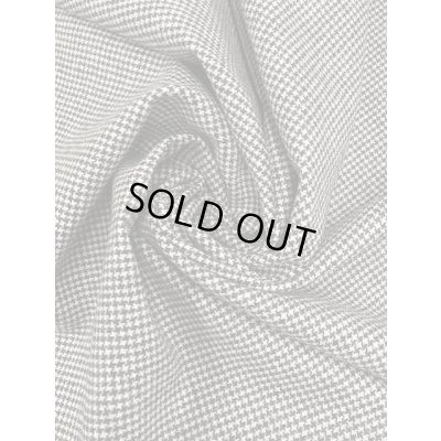 画像6: 生地：千鳥格子柄ウール（白／黒）