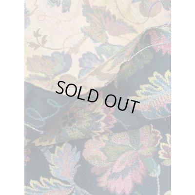 画像4: 生地：花柄ゴブラン織り（黒）