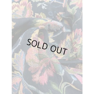 画像6: 生地：花柄ゴブラン織り（黒）