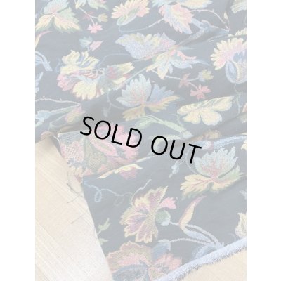 画像5: 生地：花柄ゴブラン織り（黒）