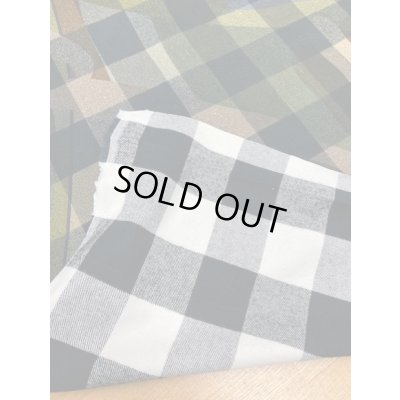 画像5: 生地：ブロックチェック柄コットン（カーキ系）