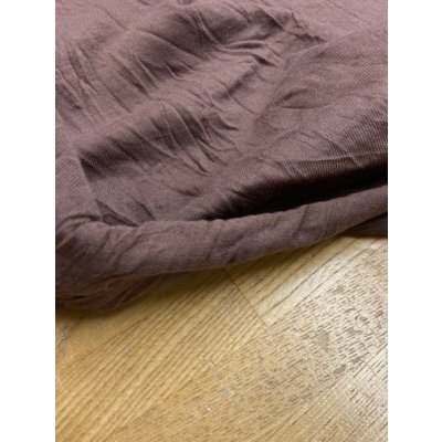 画像4: 生地：綿ポリシワ加工天竺（茶）