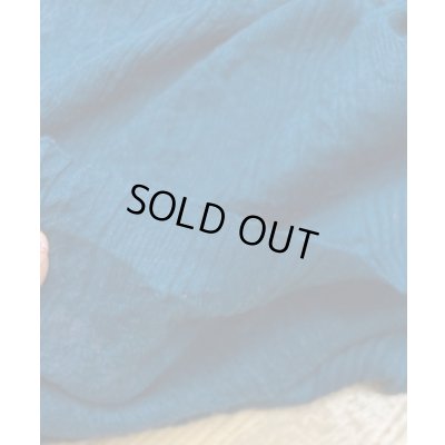 画像4: 生地：レーヨン混綿ニット（ターコイズ）