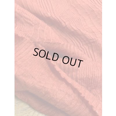 画像4: 生地：レーヨン混綿ニット（朱色）