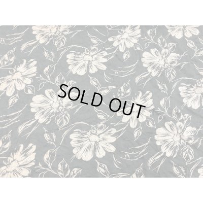 画像7: 生地：花柄ポリ綿シワ加工天竺（黒）