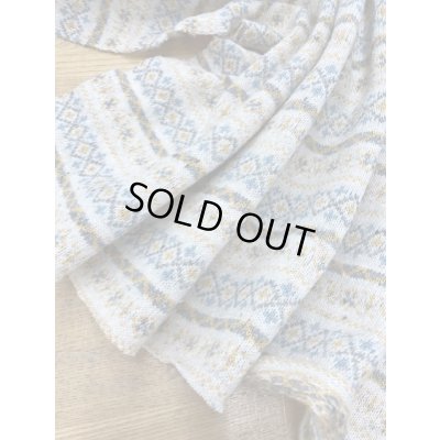 画像5: 生地：フォークロア柄ジャガードニット（生成／黄）