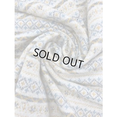 画像6: 生地：フォークロア柄ジャガードニット（生成／黄）