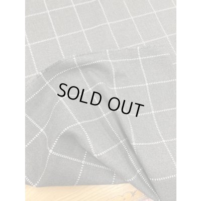 画像3: 生地：格子柄ポリ（グレー／白）