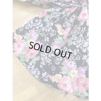 画像5: 生地：花柄コットン（黒／ピンク）