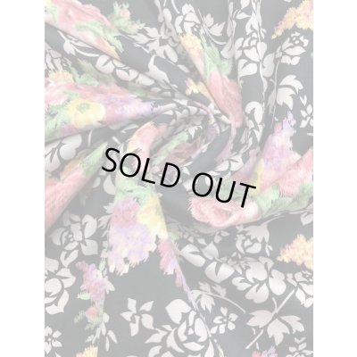 画像6: 生地：花柄コットン（黒／ピンク）