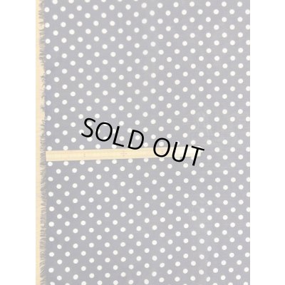 画像1: 生地：水玉柄プリントポリ（紺）