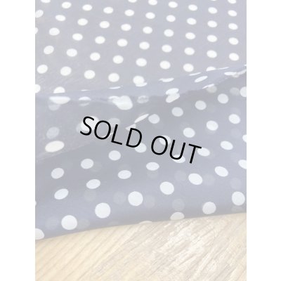 画像3: 生地：水玉柄プリントポリ（紺）