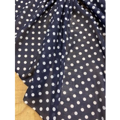 画像5: 生地：水玉柄プリントポリ（紺）