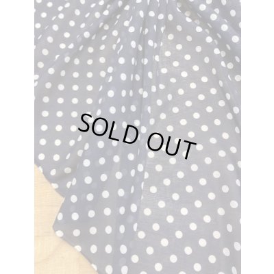 画像4: 生地：水玉柄プリントポリ（紺）