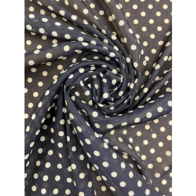 画像6: 生地：水玉柄プリントポリ（紺）