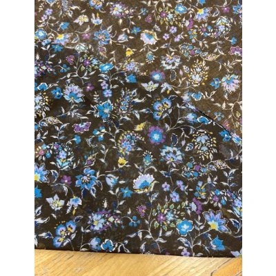 画像3: 生地：花柄ポリエステル（茶）