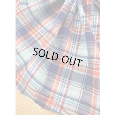 画像5: 生地：マドラスチェック柄コットン（ブルー）